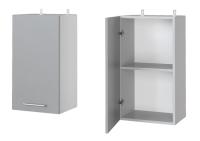 Кухня Монс шкаф навесной А-940 (белый, графит,(Леко)) в Крыму от производителя в интернет магазине Планета Комфорта Кухня Монс шкаф навесной А-940 (белый, графит,(Леко)) в Крыму от производителя