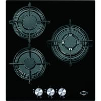 Варочная поверхность газовая 3-х комф. PG-452 (450х510) (Материал Стеклокерамика , Цвет Черный) в Крыму от производителя в интернет магазине Планета Комфорта Варочная поверхность газовая 3-х комф. PG-452 (450х510) (Материал Стеклокерамика , Цвет Черный) в Крыму от производителя