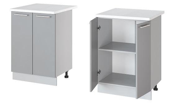 Фото Кухня Бронкс стол-рабочий Н-60 в Крыму по цене 4 420 ₽ от производителя Леко, код товара 2000001719619, 2000001719626, 2000001719633, 2000001719640 шт Фото Кухня Бронкс стол-рабочий Н-60 от производителя Леко в Крыму по цене 4 420 ₽