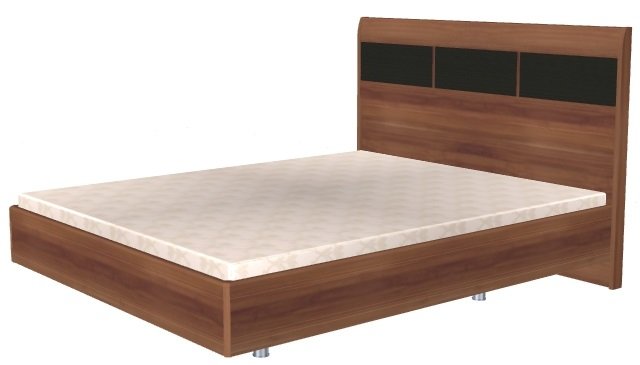 Кровать двуспальная Мелисса КР-2803 (СМ 160х200) с ламельным основанием ( 160х200 , ЛДСП/МДФ , слива валлис комбинированный , без подъемного мех. , без ящиков , без матраса (Лером) ) Кровать двуспальная Мелисса КР-2803 (СМ 160х200) с ламельным основанием ( 160х200 , ЛДСП/МДФ , слива валлис комбинированный , без подъемного мех. , без ящиков , без матраса (Лером) )