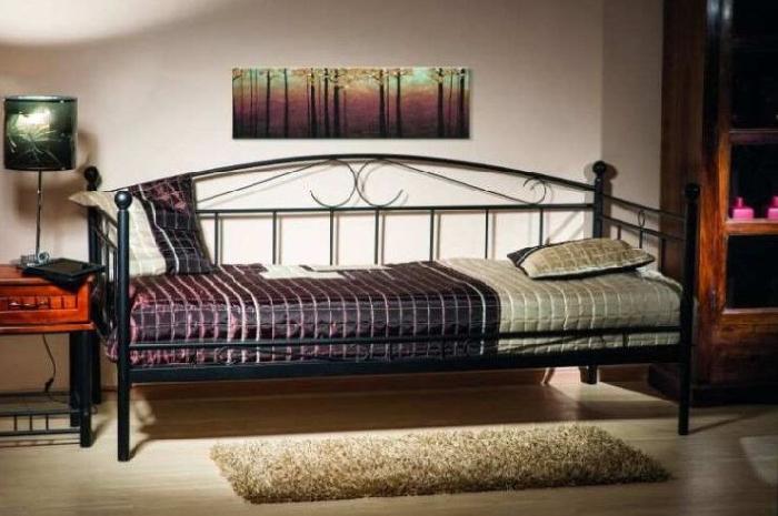 Кровать односпальная Signal Ankara (СМ 90х200) c ортопедическим основанием ( 90х200 , металл , черный , без подъемного мех. , без ящиков , без матраса (Signal) ) Кровать односпальная Signal Ankara (СМ 90х200) c ортопедическим основанием ( 90х200 , металл , черный , без подъемного мех. , без ящиков , без матраса (Signal) )