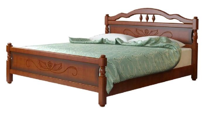 Кровать двуспальная Карина-5 (СМ 140х200) без основания с универсальными царгами ( 140х200 , дерево/МДФ , орех , без подъемного мех. , без ящиков , без матраса (Браво-мебель) ) Кровать двуспальная Карина-5 (СМ 140х200) без основания с универсальными царгами ( 140х200 , дерево/МДФ , орех , без подъемного мех. , без ящиков , без матраса (Браво-мебель) )