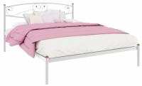 Фото metallicheskie-krovati кровать двуспальная каролина (см 180х200) трубка металл производитель Милсон