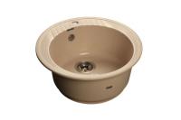 Мойка Granfest GF-R520 (ГР 520х520хh200) (шир.ящ.min 450) (Цвет мойки светло-розовый) в Крыму от производителя в интернет магазине Планета Комфорта Мойка Granfest GF-R520 (ГР 520х520хh200) (шир.ящ.min 450) (Цвет мойки светло-розовый) в Крыму от производителя