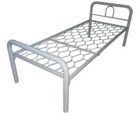 Фото mebel-dlya-bolnits кровать односпальная удобная-51 (см 80х190) основание сетка производитель Металл-Конструкция