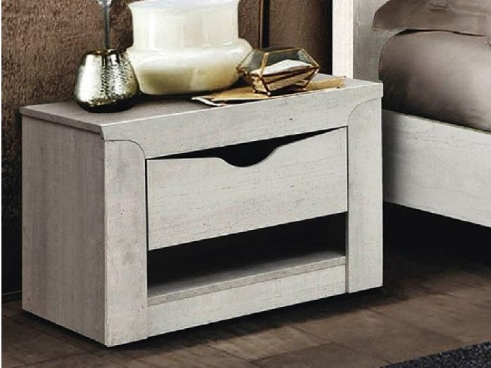 Тумба прикроватная 33.12 Лючия (бетон пайн белый, бетон пайн белый-венге (Олмеко) ) Тумба прикроватная 33.12 Лючия (бетон пайн белый, бетон пайн белый-венге (Олмеко) )