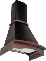 Вытяжка купольная Jasmin 160 (600х498хh605(1050)) (Материал Металл/Дерево , Цвет Черный/Неокрашено) в Крыму от производителя в интернет магазине Планета Комфорта Вытяжка купольная Jasmin 160 (600х498хh605(1050)) (Материал Металл/Дерево , Цвет Черный/Неокрашено) в Крыму от производителя