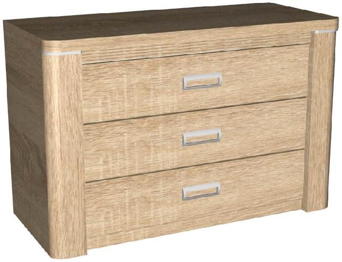 Комод малый Магнолия  (дуб бардолино (СБК) ) Комод малый Магнолия  (дуб бардолино (СБК) )