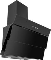 Вытяжка наклонная Slavia 160 (600х365хh660(840)) (Материал Металл/Стекло , Цвет Черный/Черный) в Крыму от производителя в интернет магазине Планета Комфорта Вытяжка наклонная Slavia 160 (600х365хh660(840)) (Материал Металл/Стекло , Цвет Черный/Черный) в Крыму от производителя